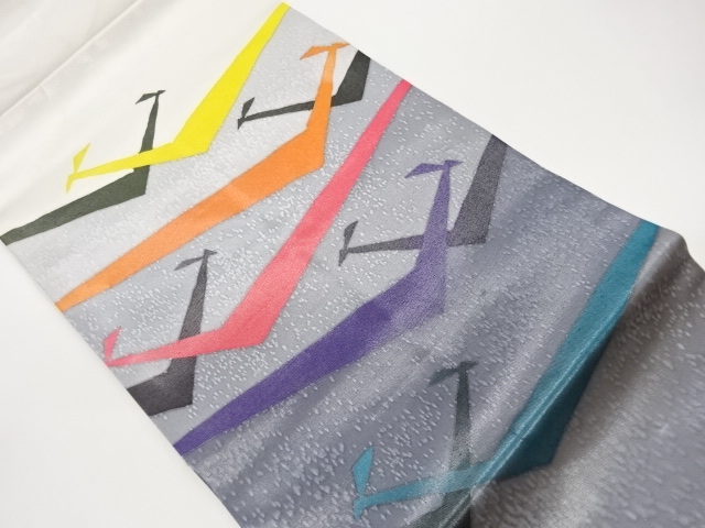 JAPANESE NAGOYA OBI / ABSTRACT / ARTIST WORK